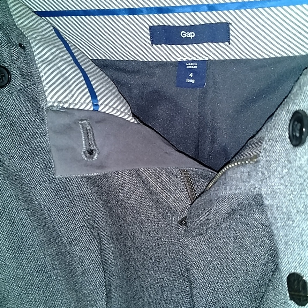 EuC Gap Grey Dress Pants Trousers